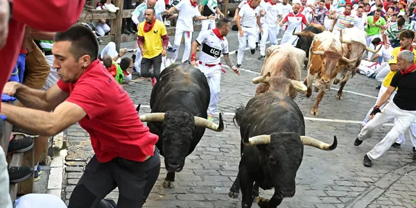 2023ko uztailaren 10eko entzierroa. Argazkia: EFE