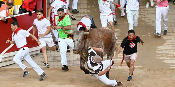 2023ko uztailaren 10eko entzierroa. Argazkia: EFE