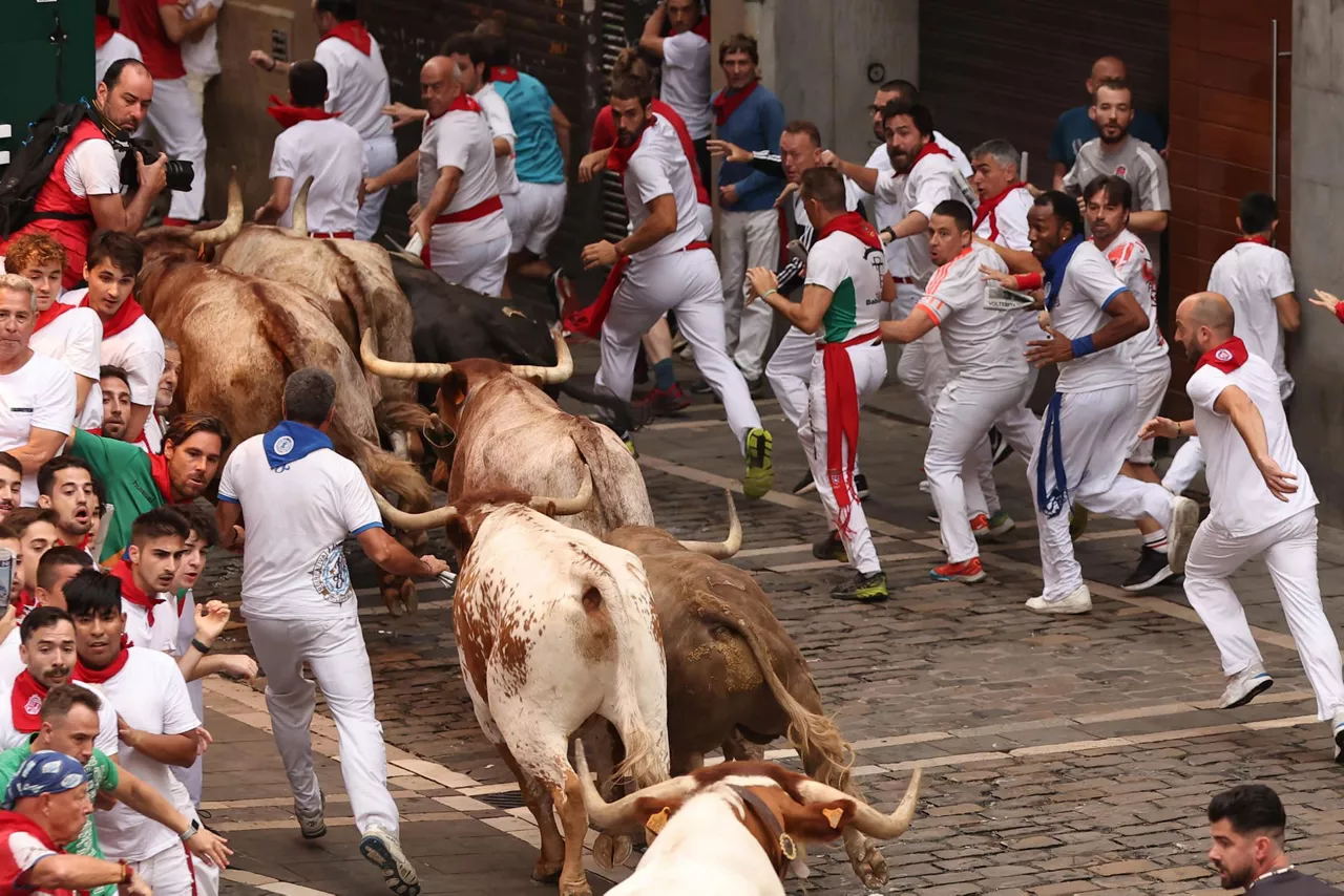 2023ko uztailaren 11ko entzierroa. Argazkia: EFE
