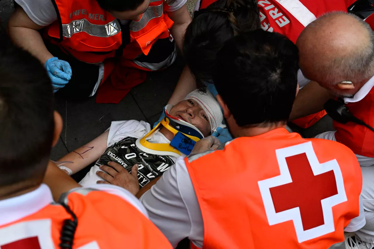 2023ko uztailaren 11ko entzierroa. Argazkia: EFE