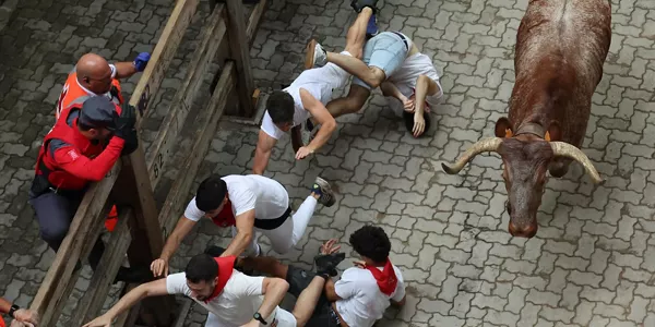 2023ko uztailaren 11ko entzierroa. Argazkia: EFE