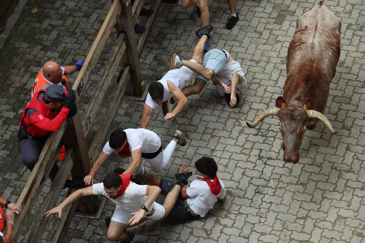 2023ko uztailaren 11ko entzierroa. Argazkia: EFE