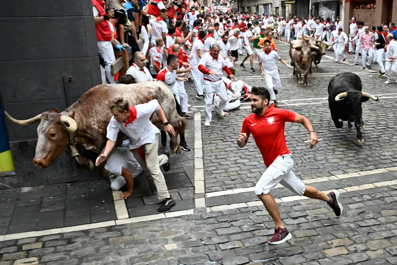 2023ko uztailaren 11ko entzierroa. Argazkia: EFE