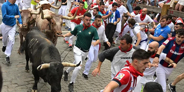 2023ko uztailaren 11ko entzierroa. Argazkia: EFE