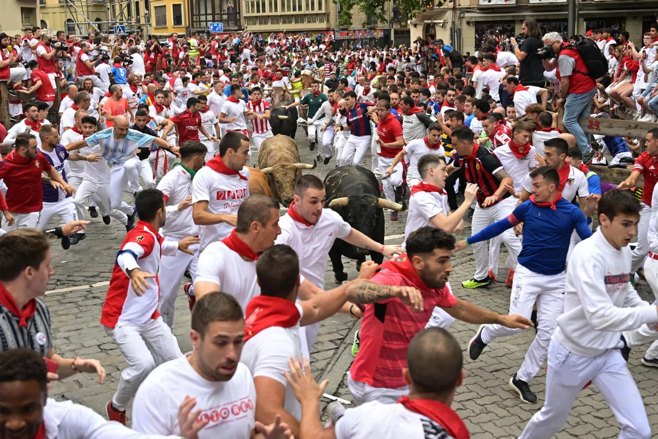 2023ko uztailaren 11ko entzierroa. Argazkia: EFE