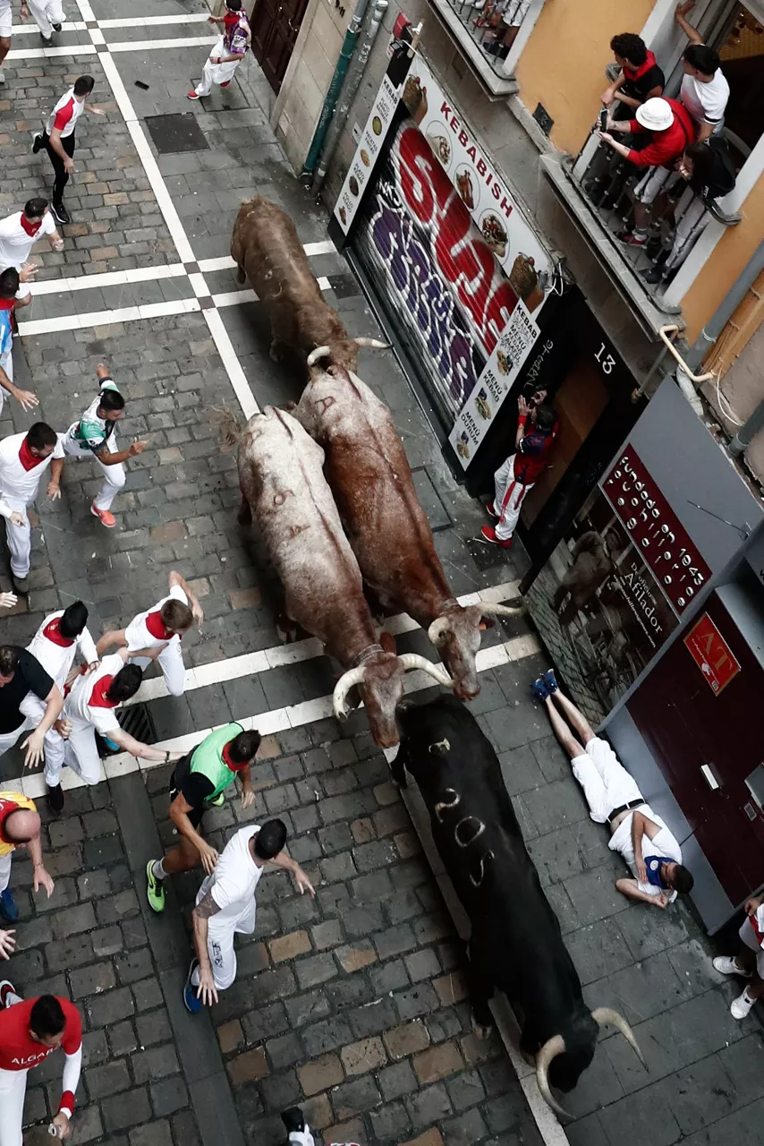 2023ko uztailaren 11ko entzierroa. Argazkia: EFE