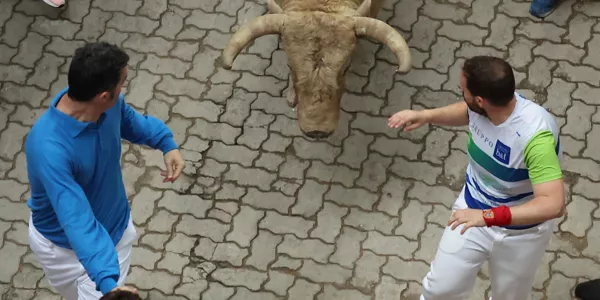 2023ko uztailaren 11ko entzierroa. Argazkia: EFE