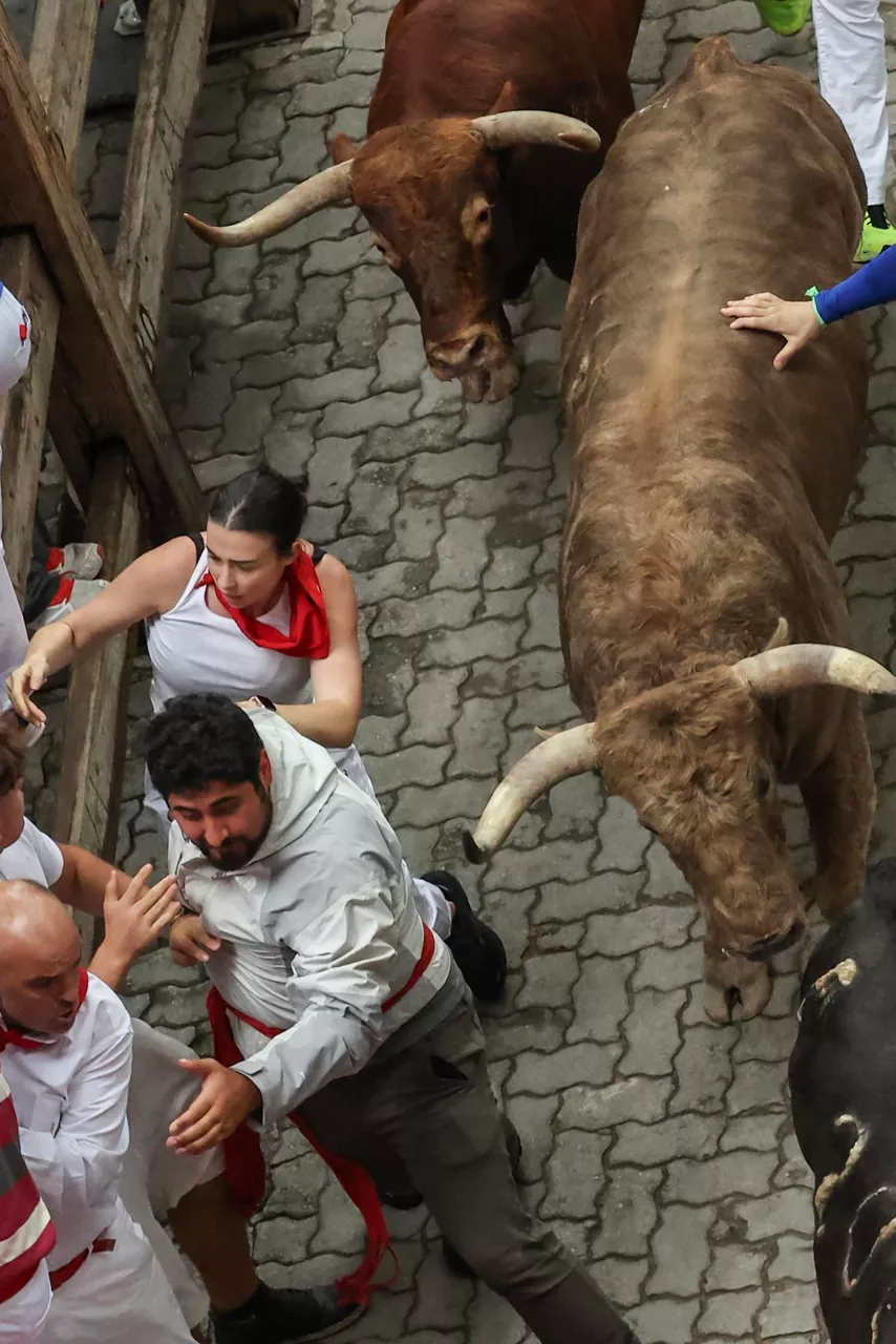 2023ko uztailaren 11ko entzierroa. Argazkia: EFE