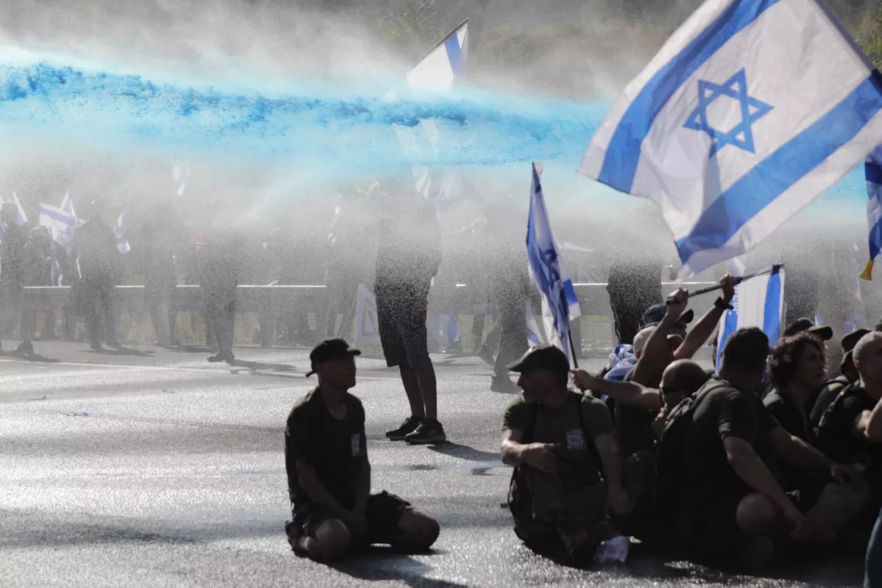 israel protesta autopista efe