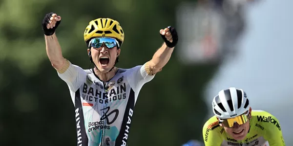  Pello Bilbao 10. etapa irabazten. Argazkia: EFE