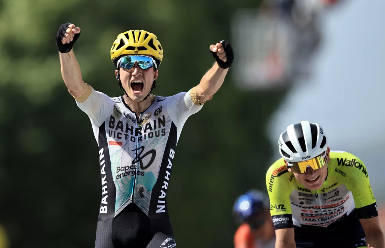  Pello Bilbao 10. etapa irabazten. Argazkia: EFE