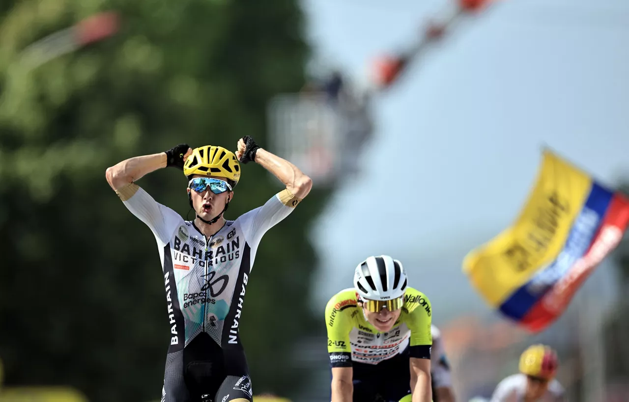  Pello Bilbao 10. etapa irabazten. Argazkia: EFE