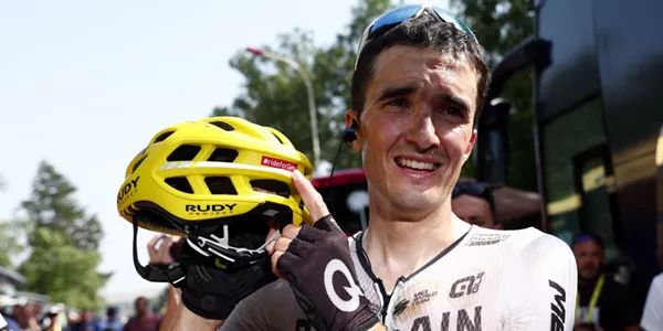 Pello Bilbao, 10. etapako irabazlea. Argazkia: EFE