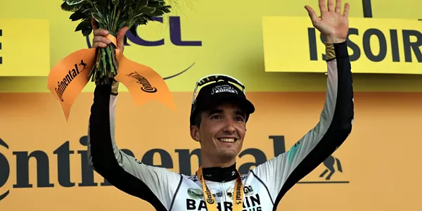 Pello Bilbao, 10. etapako irabazlea. Argazkia: EFE