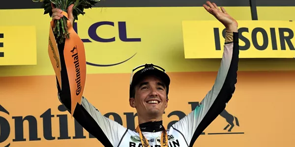 Pello Bilbao, 10. etapako irabazlea. Argazkia: EFE