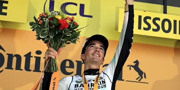 Pello Bilbao, 10. etapako irabazlea. Argazkia: EFE