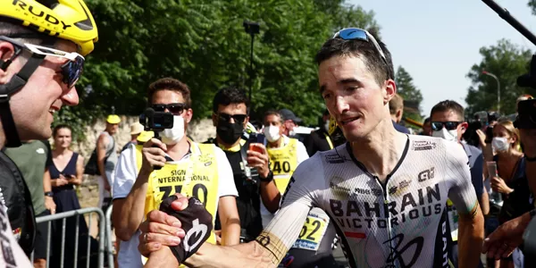  Pello Bilbao, 10. etapako irabazlea. Argazkia: EFE