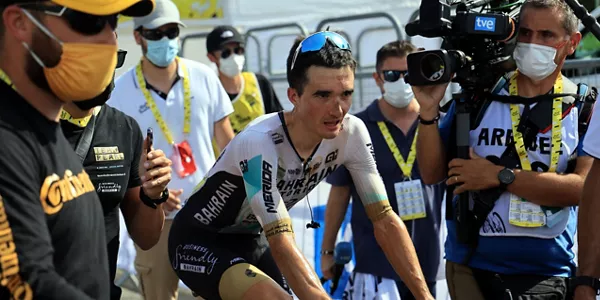 Pello Bilbao, 10. etapako irabazlea. Argazkia: EFE