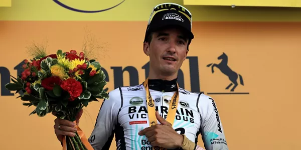 Pello Bilbao, 10. etapako irabazlea. Argazkia: EFE