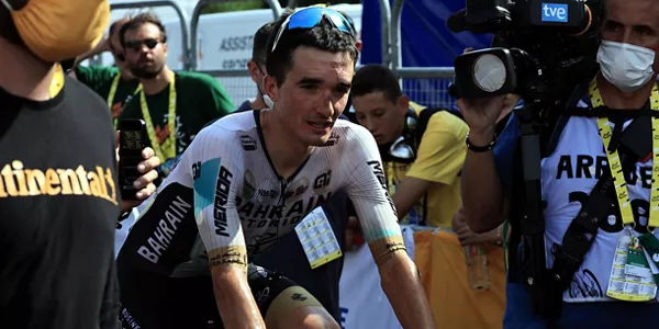 Pello Bilbao, 10. etapako irabazlea. Argazkia: EFE