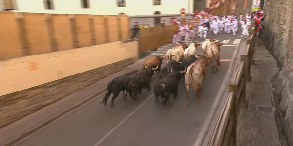 Encierro del 12 de julio de 2023.