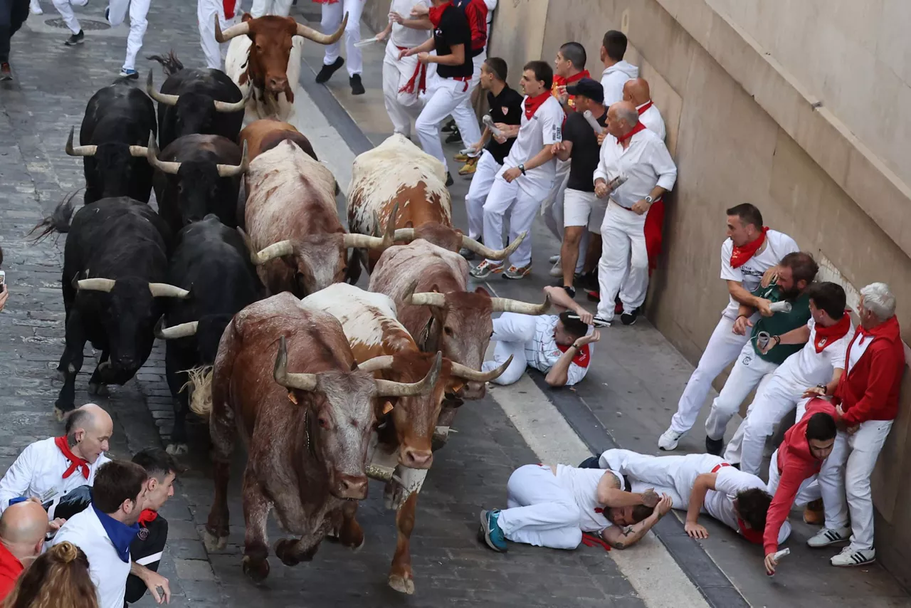 Encierro Jandilla uztailak 12 EFE 2&nbsp;7
