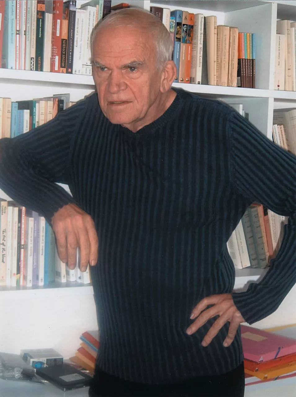 Milan Kundera. Argazkia: EFe.
