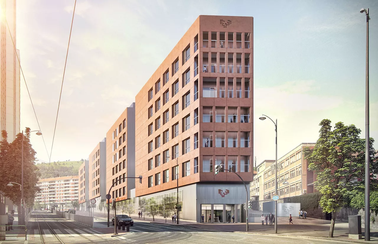Nuevo edificio de la facultad de Medicina de la UPV/EHU en Basurto (Bilbao)