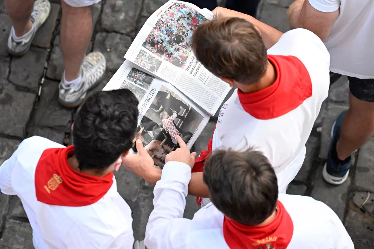 2023ko uztailaren 13ko entzierroa. Argazkia: EFE