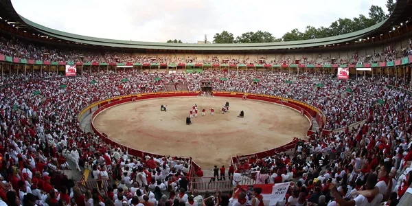 Encierro del 13 de julio de 2023. Foto: EFE
