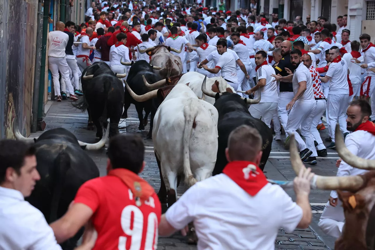 2023ko uztailaren 13ko entzierroa. Argazkia: EFE