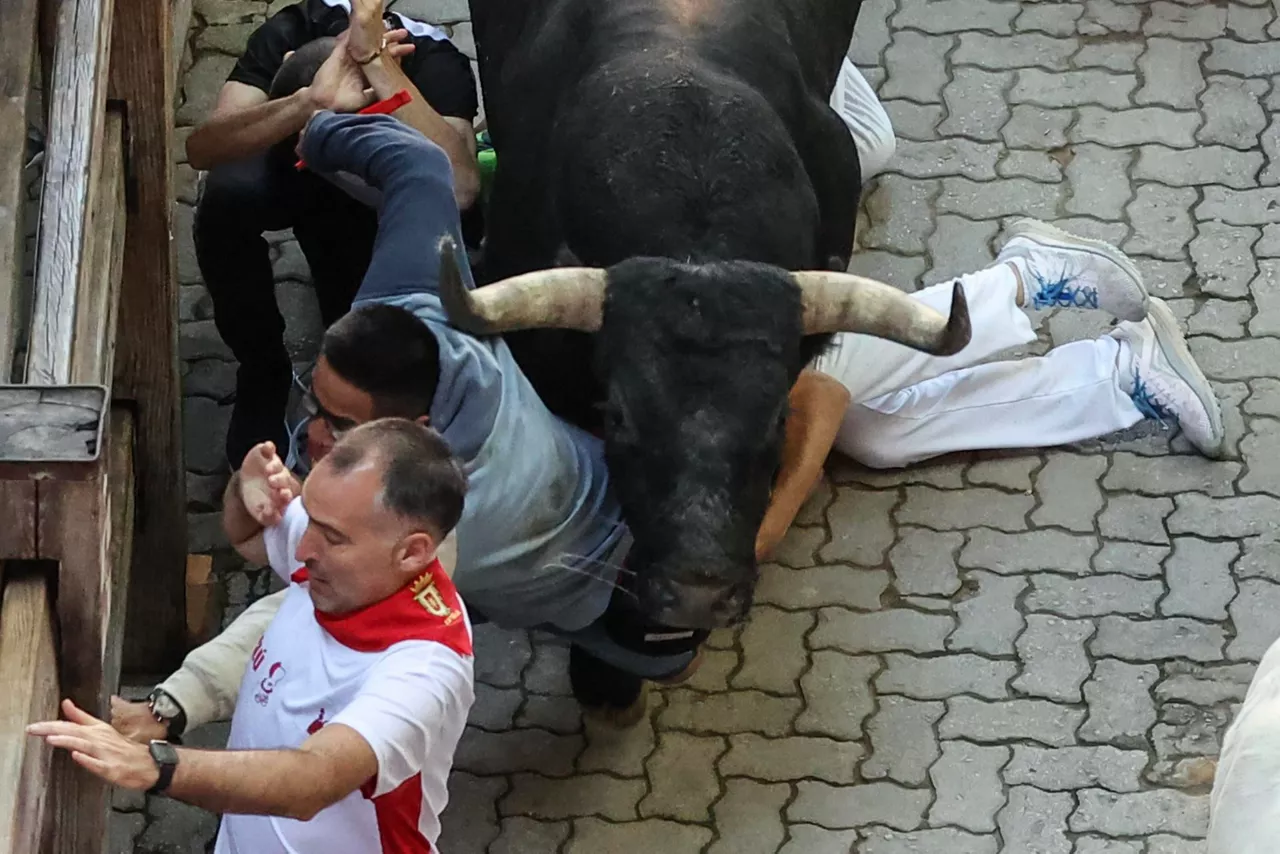 2023ko uztailaren 14ko entzierroa. Argazkia: EFE