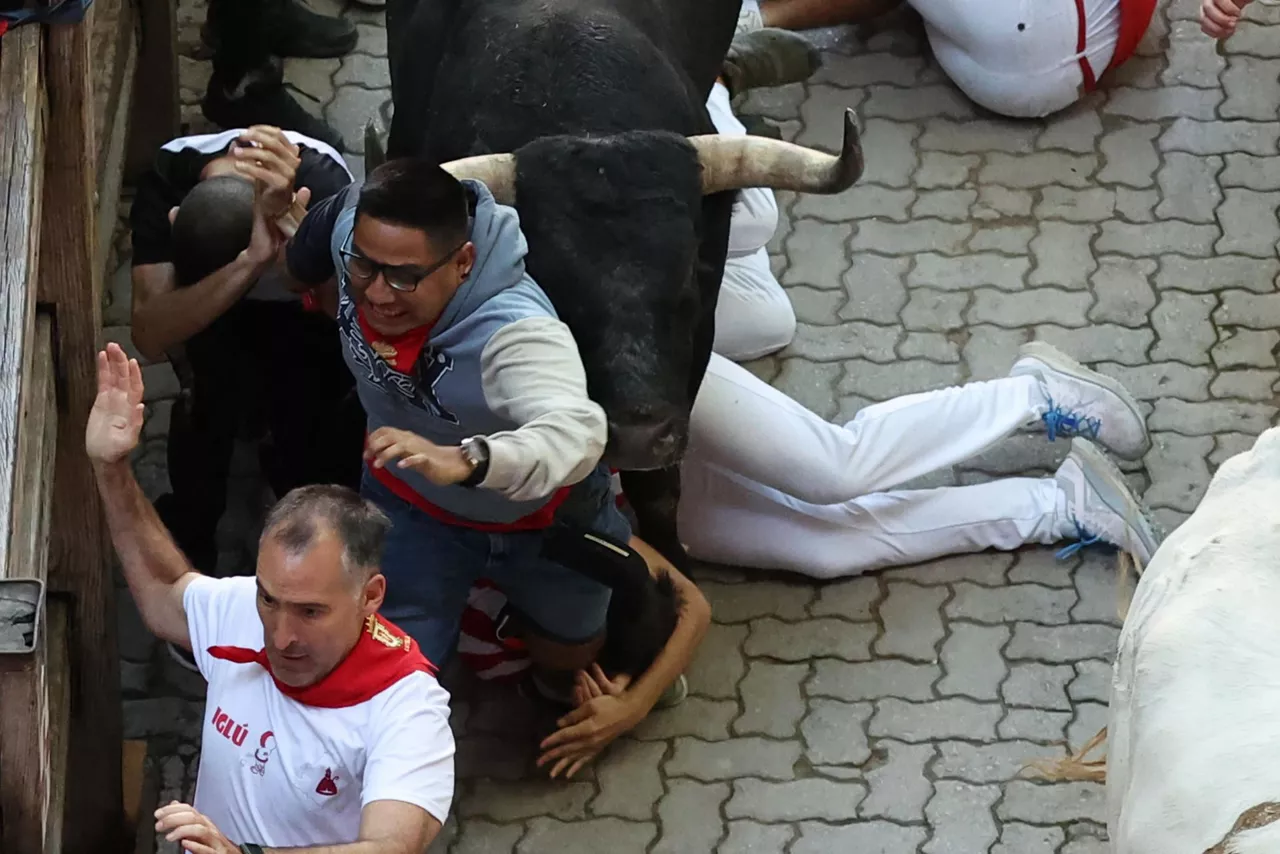2023ko uztailaren 14ko entzierroa. Argazkia: EFE