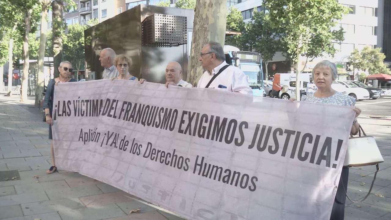Julio Pacheco victima Franquismo ante juzgados Madrid. Foto: EITB