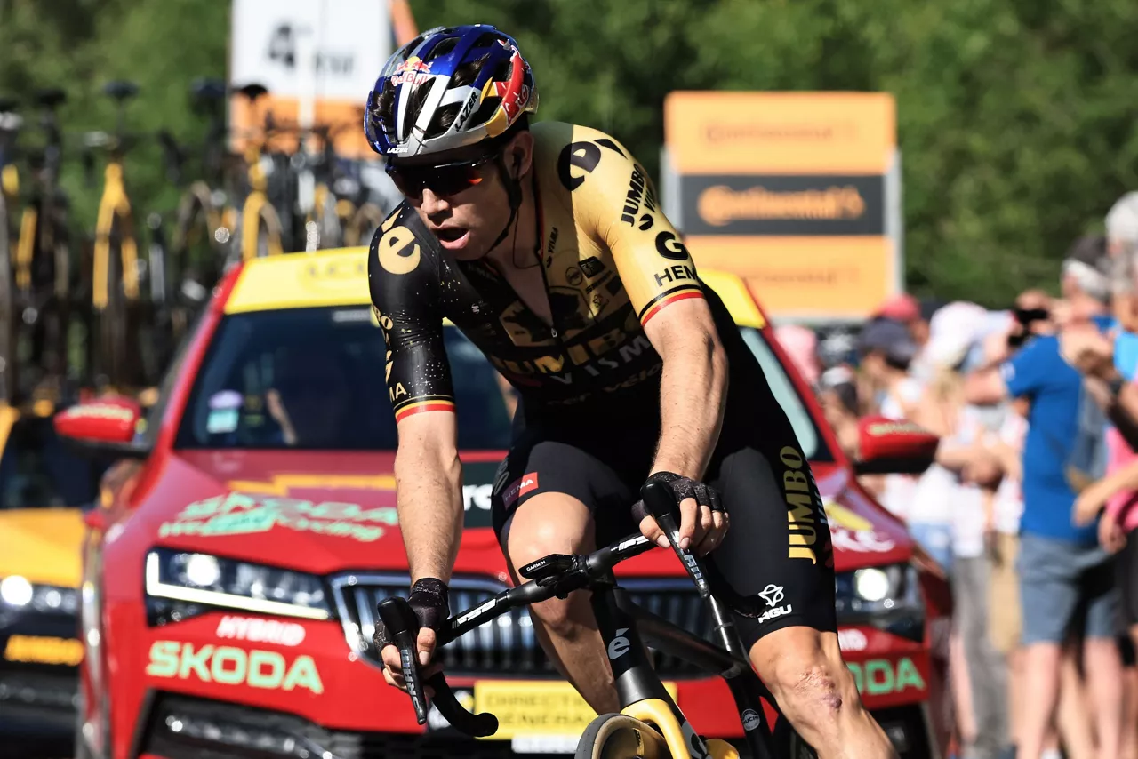 Van Aert, Tourreko 15. etapan