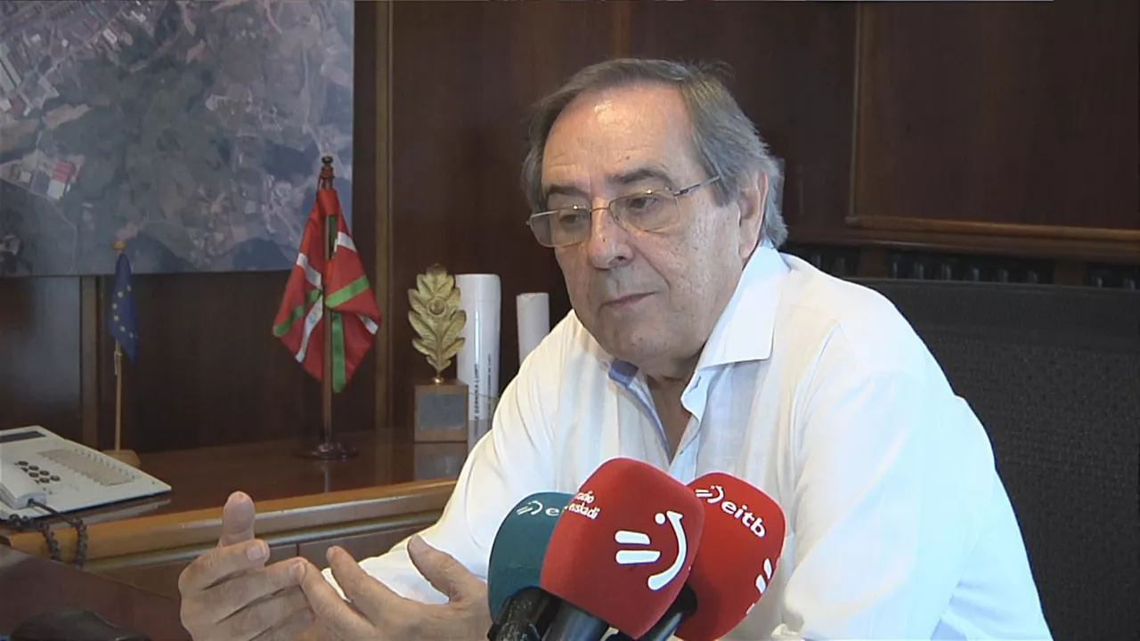 Jose Maria Gorroño (Guztiontzako Herria), Gernika-Lumoko alkatea. Irudia: EITB