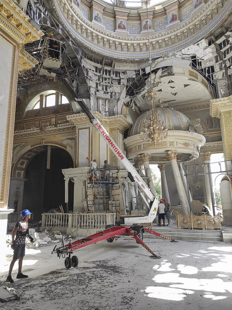 ODESA BERRERAIKUNTZA RECONSTRUCCION UKRAINA UCRANIA EFE