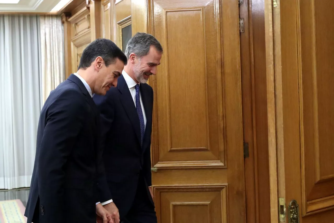 rey consultas pedro sanchez 2019 iturria casareal