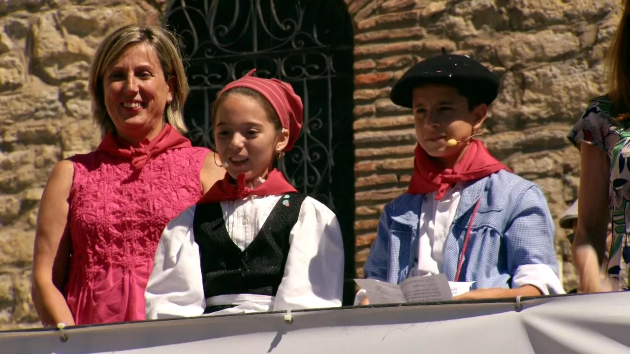 Iratxe Calvo y Amets Busto, Edurne y Celedón Txiki