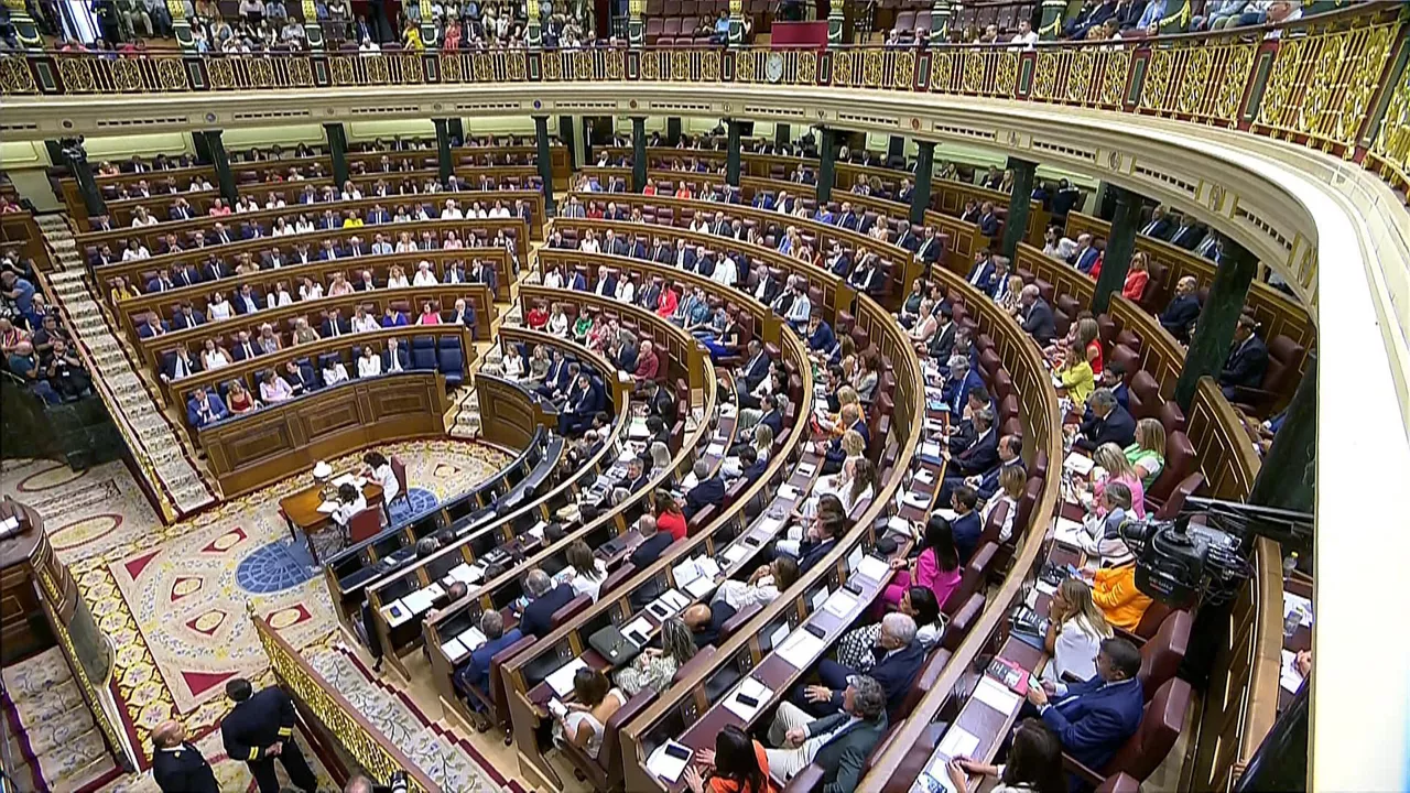 congreso de los diputados  diputatuen kongresua iturria: señal institucional