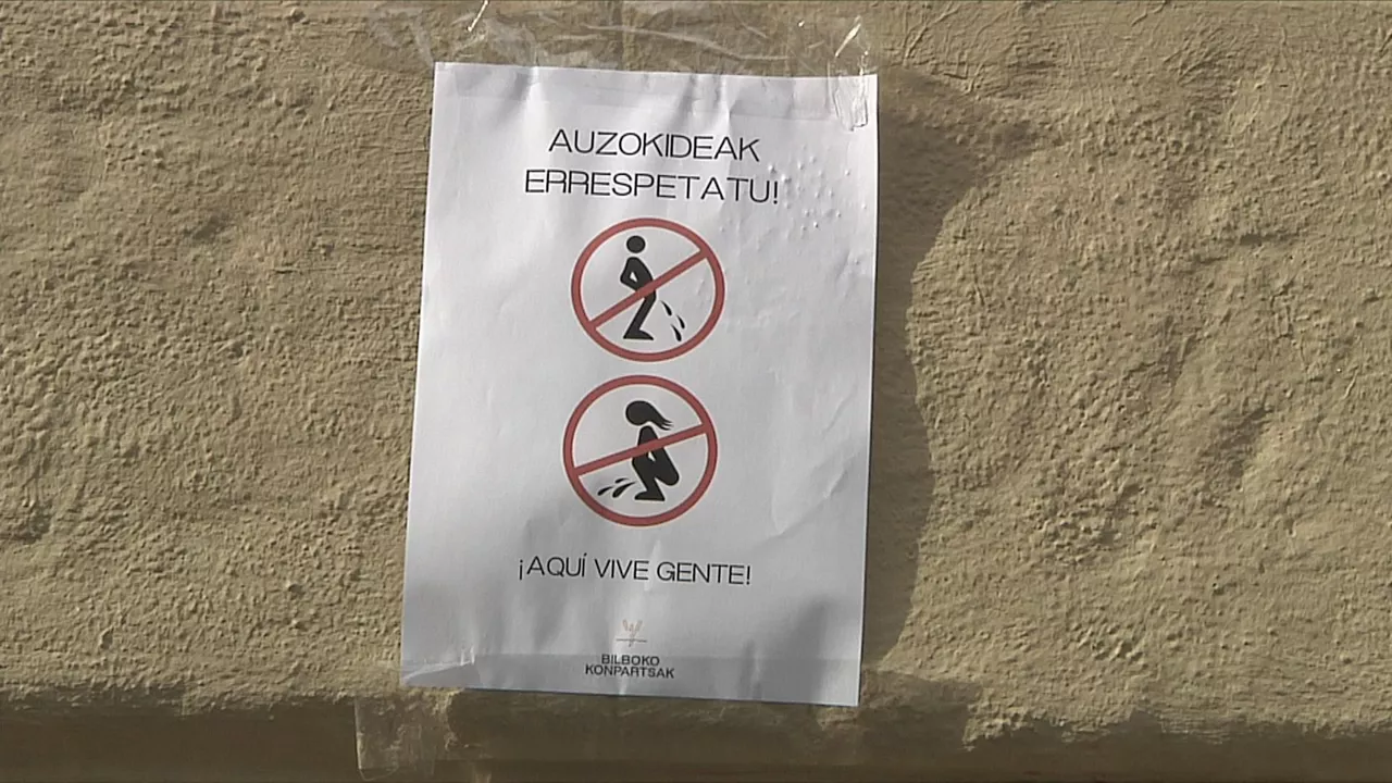 cartel kartela orinar pixa egin bilbo bilbao aste nagusia