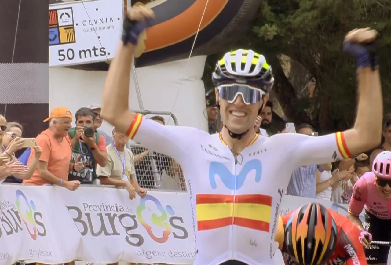 Oier Lazkanok irabazi du laugarren etapa. Argazkia: EITB Media