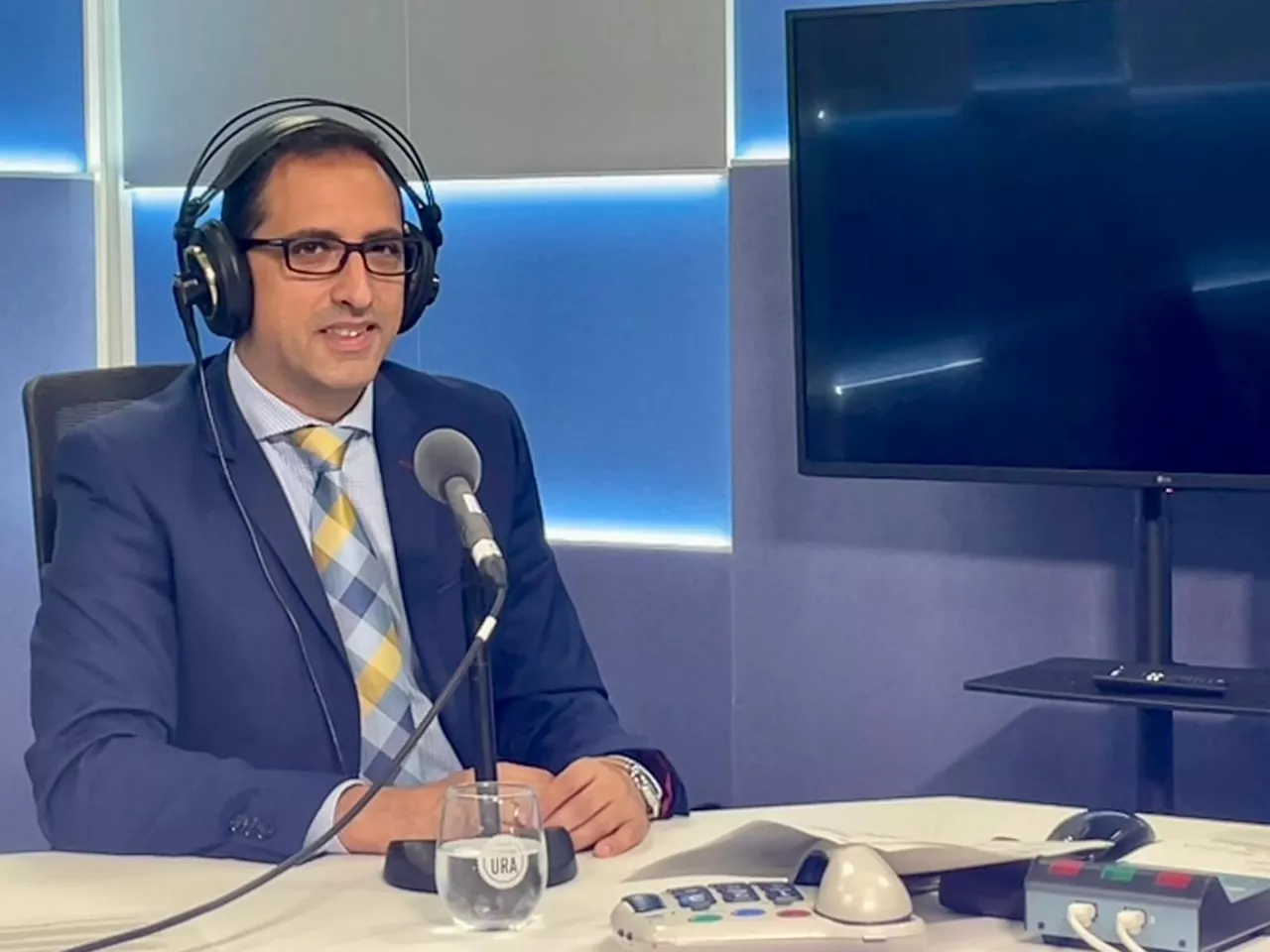 Iván Grande, director del Aeropuerto de Bilbao