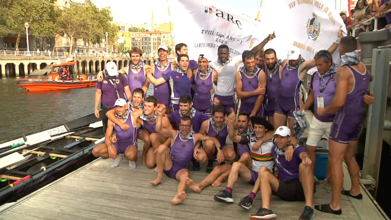 Sanpedrotarra taldea, Bilboko garaipena ospatzen