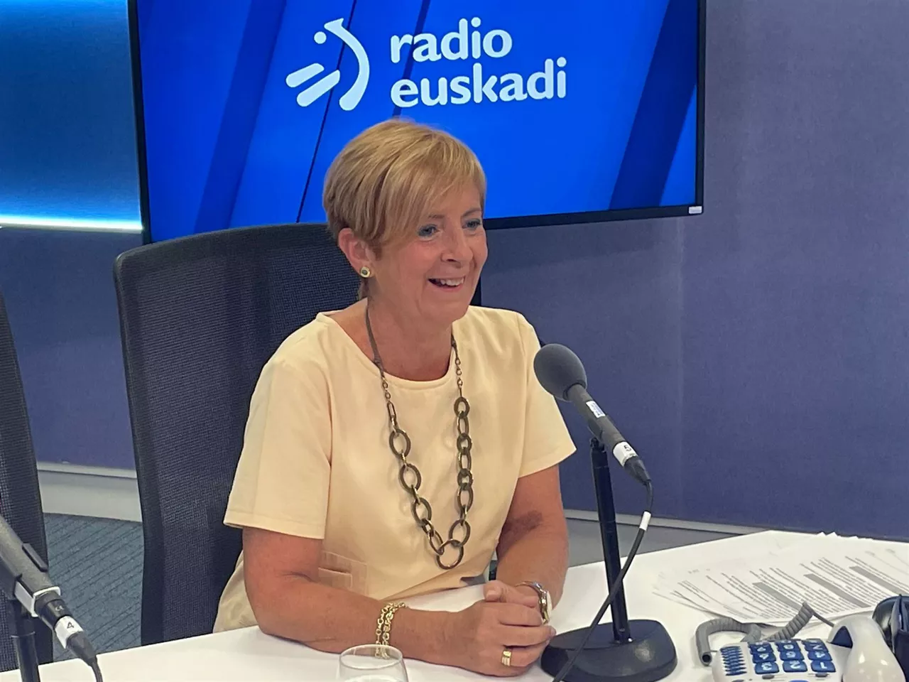 La consejera de del Gobierno Vasco, Arantxa Tapia