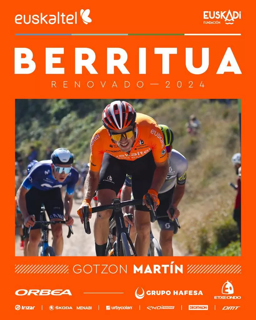 Gotzon Martin, Euskaltel Euskadiko txirrindularia