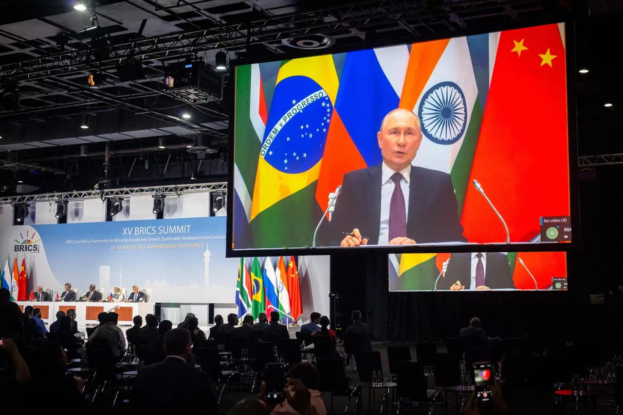 vladimir putin brics 2023