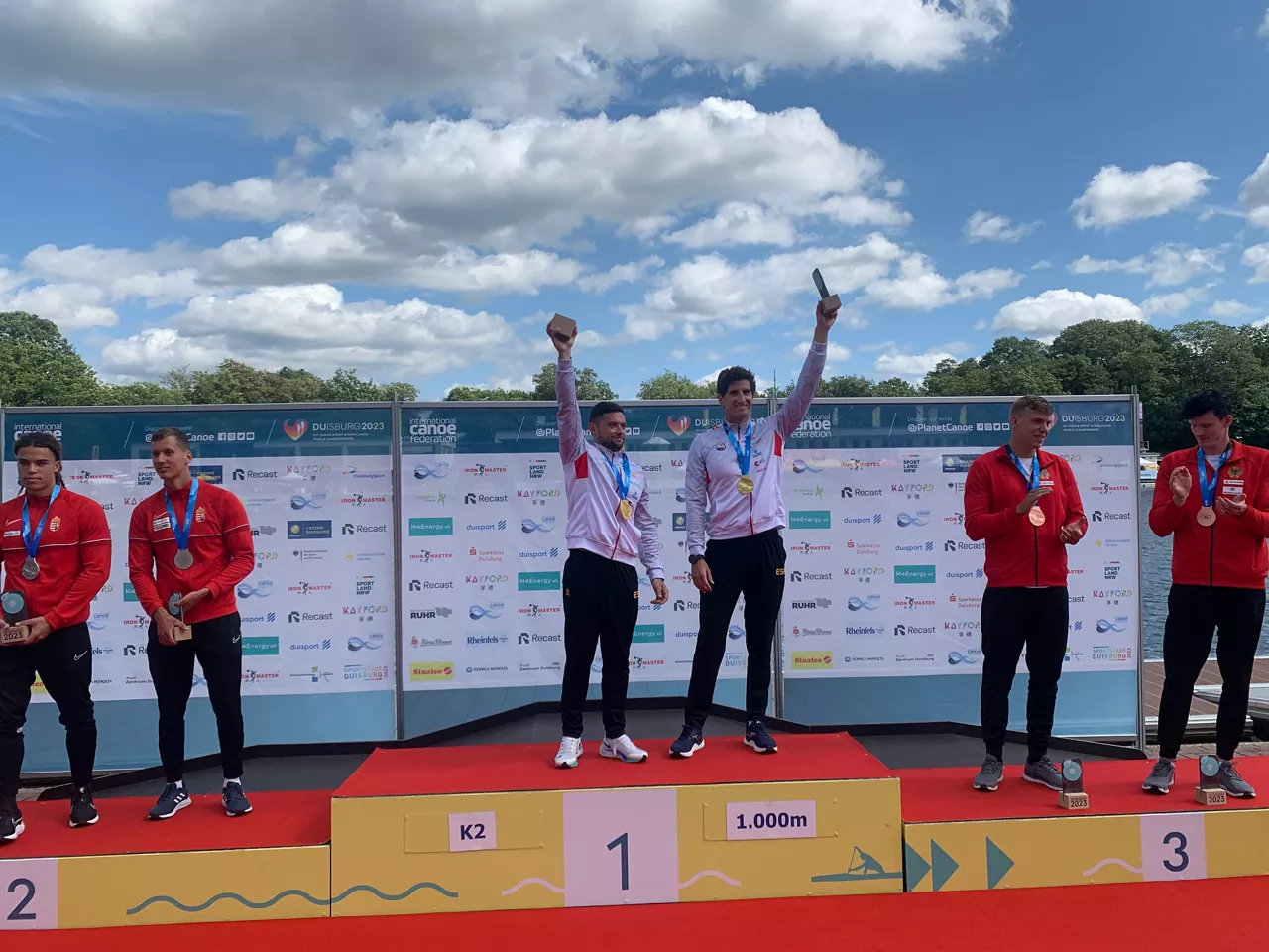 Iñigo Peña y Pedro Vázquez. Foto: Basque Team