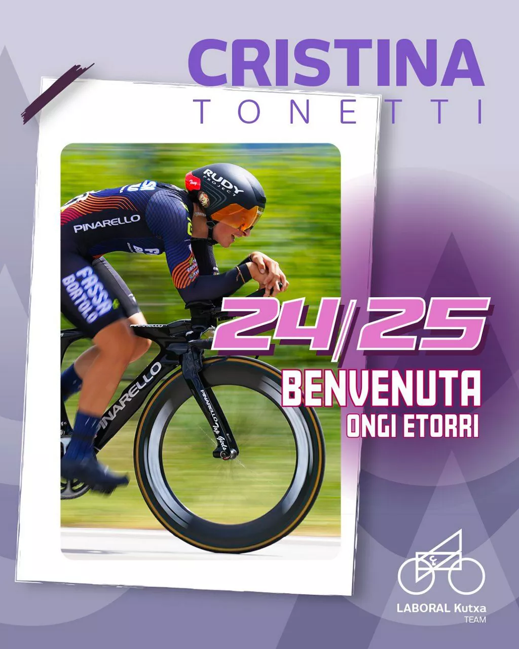 Cristina Tonetti, Laboral Kutxaren fitxaketa berria. Argazkia: Laboral Kutxa