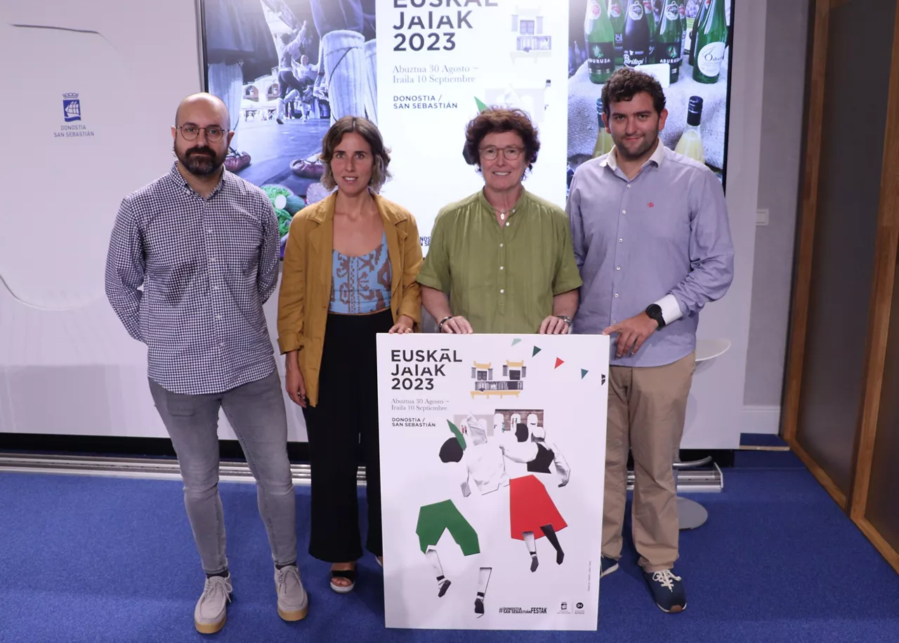 Donostiako Euskal Jaien aurkezpena